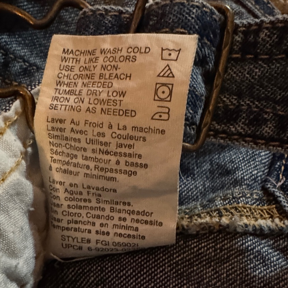 Faded Glory Denim Kids Overalls - Picture 5 of 5